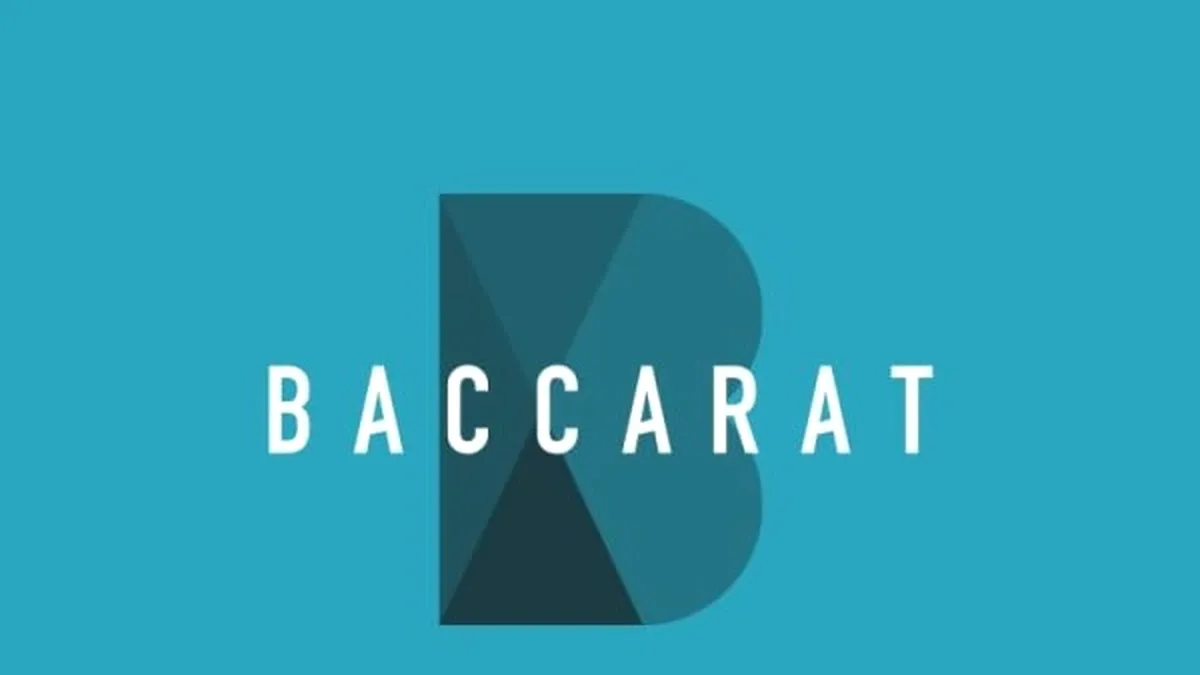 Tampilan antarmuka permainan Baccarat dari Genesis Gaming yang elegan dan modern